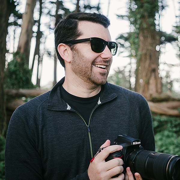 Portrait photo of Justin Katz, a VAST photographer artist creating very high resolution fine art photos of landscapes and cityscapes