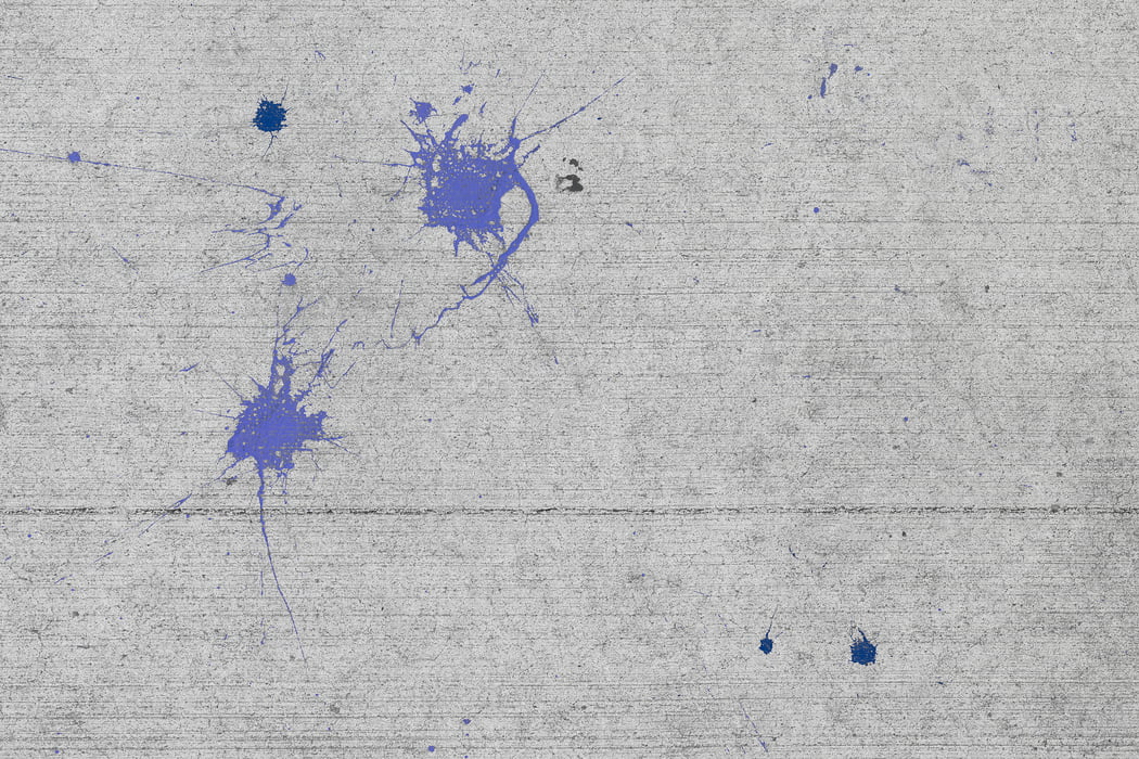 1,035 megapixels! A very high resolution, large-format VAST photo print of paint; fine art photo created by Dan Piech as part of the Concrete Canvas series in New York City.