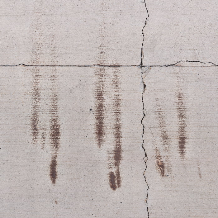 2,025 megapixels! A very high resolution, large-format VAST photo print of cracks in a sidewalk; fine art photo created by Dan Piech as part of the Concrete Canvas series in New York City.