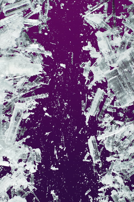 42 megapixels! A very high resolution microscopy photo artwork; VAST photo created by Steph Mantis & Dan Piech.