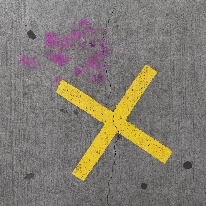 1,233 megapixels! A very high resolution, large-format VAST photo print of grungy New York artwork; photograph created by Dan Piech in Manhattan, New York City.