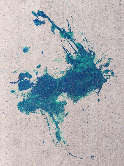 787 megapixels! A very high resolution, large-format VAST photo print of an energetic abstract painting; photograph created by Dan Piech in Manhattan, New York City.