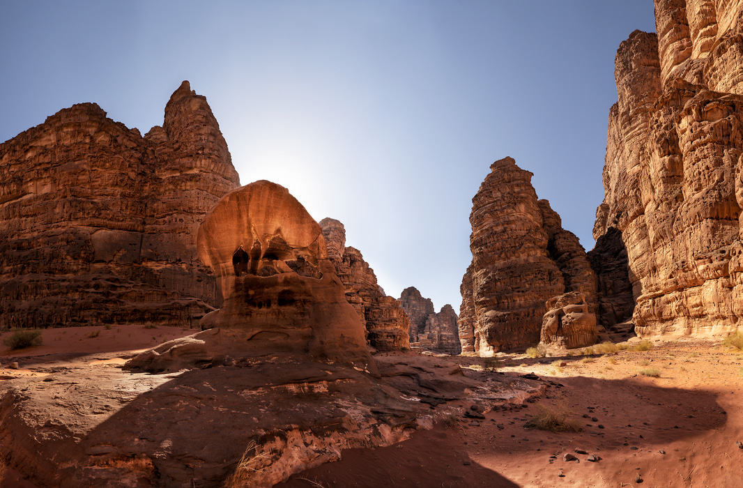 1,088 megapixels! A very high resolution, large-format VAST photo print from Peter Rodger's 'Desert' series; fine art photograph created by Peter Rodger in Tabuk, Saudi Arabia.