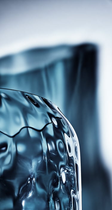 559 megapixels! A very high resolution, large-format fine art photo of glassware; photograph created by David Lineton.