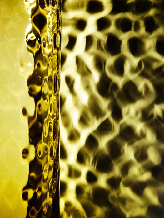 406 megapixels! A very high resolution, large-format VAST photo print of highlights in glassware; photograph created by David Lineton.