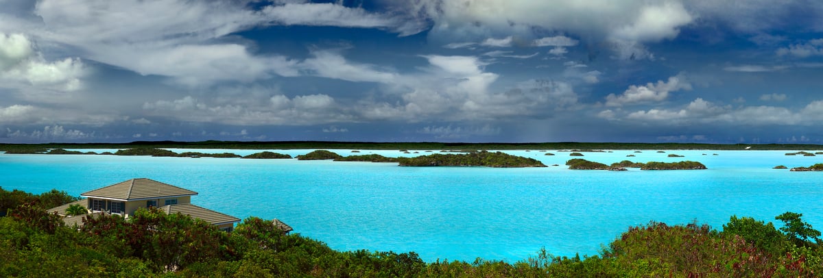 199 megapixels! A very high resolution, large-format VAST photo print of Chalk Sound National Park; photograph created by Phil Crawshay in the Turks and Caicos Islands.