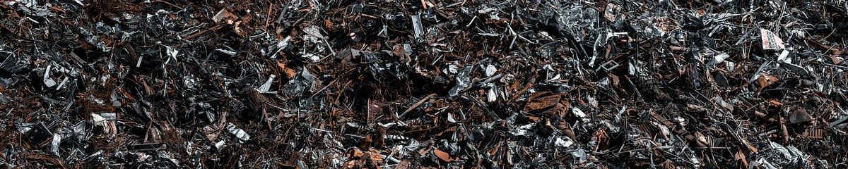 147 megapixels! A very high resolution, large-format VAST photo print of a scrapyard; mural photograph created by Beyti Barbaros.