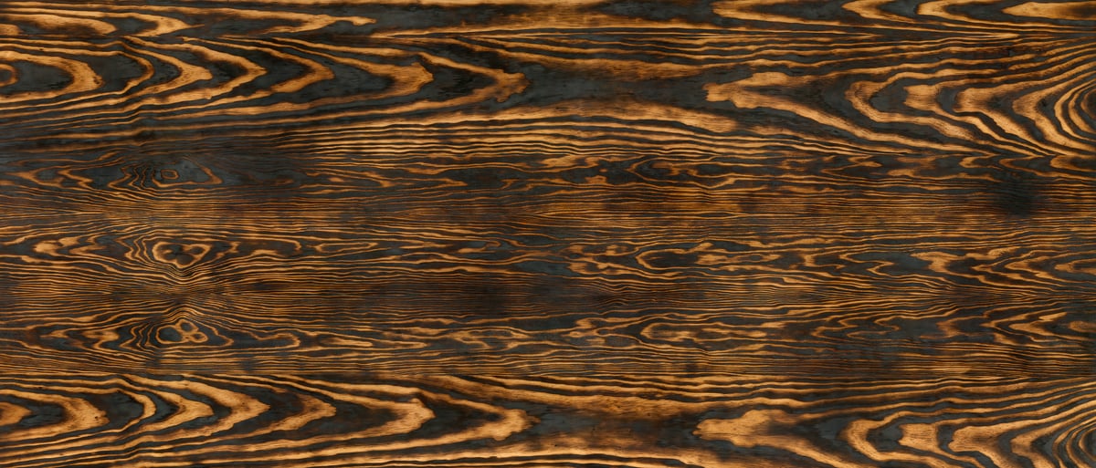 2,895 megapixels! A very high resolution texture photo of charred pine wood; gigapixel image available to be licensed and downloaded as a digital file from VAST; photograph created by David Lineton.